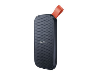 SanDisk Portable SSD SDSSDE30 480GB USB 3.2 Gen 2 Type C to A cable Read speed up to 520MB/s 2m drop protection 3-year warranty