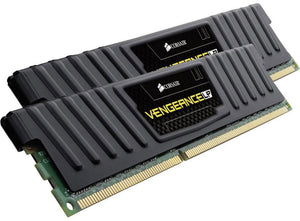 Corsair Vengeance Low Profile 8GB (2x4GB) DDR3 1600MHz C9 Desktop Gaming Memory Black