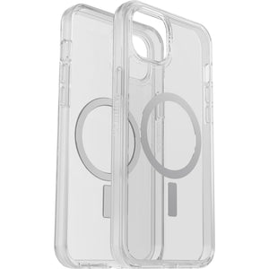 OtterBox Symmetry+ Clear MagSafe Apple iPhone 14 Plus Case Clear - (77-89170), Antimicrobial, DROP+ 3X Military Standard, Raised Edges, Ultra-Sleek