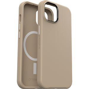 OtterBox Symmetry+ MagSafe Apple iPhone 14 / iPhone 13 Case Don't Even Chai (Brown) - (77-90738),Antimicrobial,DROP+ 3X Military Standard,Raised Edges