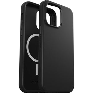 OtterBox Symmetry+ MagSafe Apple iPhone 14 Pro Max Case Black - (77-89062), Antimicrobial, DROP+ 3X Military Standard, Raised Edges, Ultra-Sleek